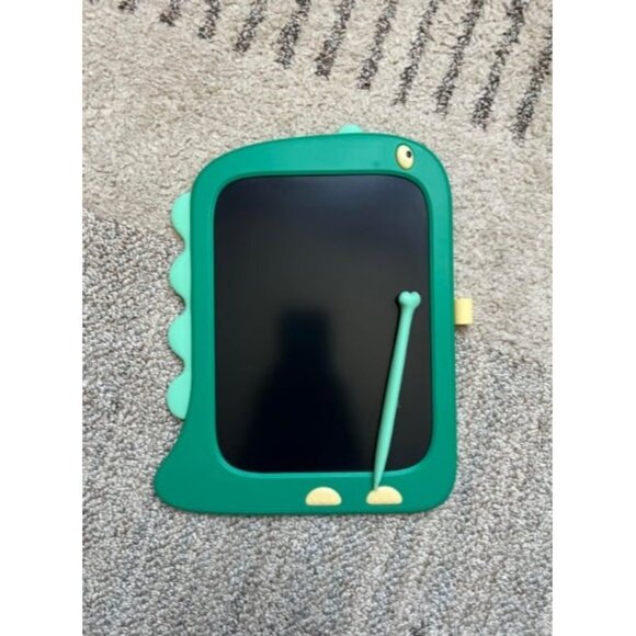 8.5 Inch LCD Doodle Board Tablet Toy - Green Dinosaur Drawing Pad for Kids - Picture 2 of 2